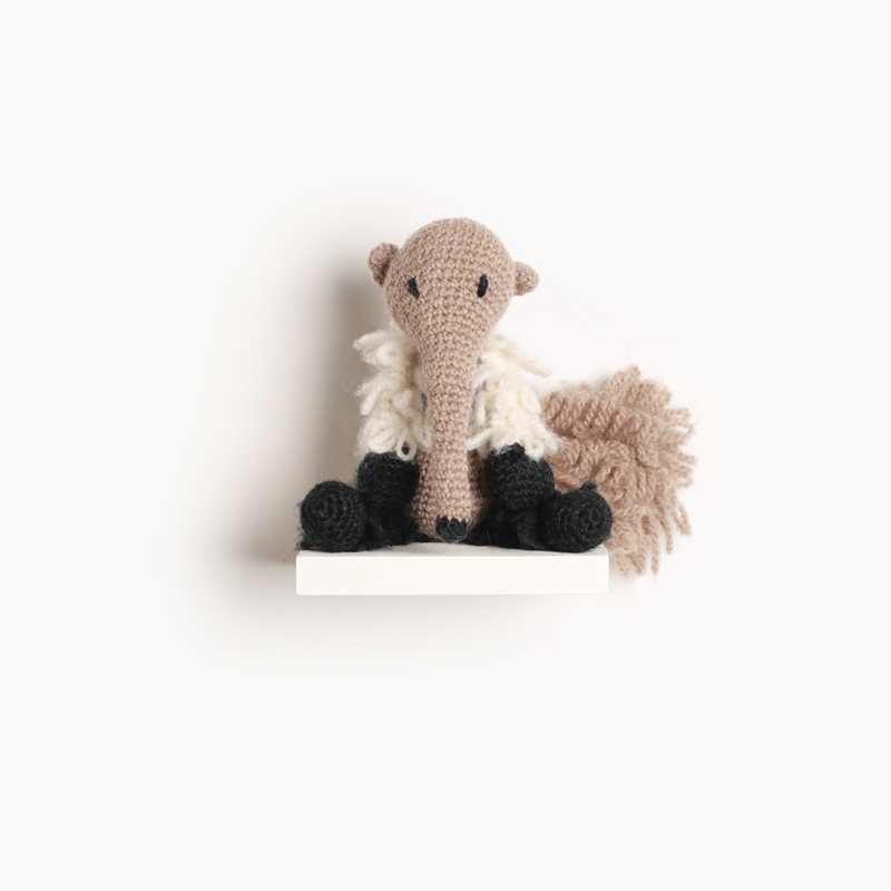 anteater crochet amigurumi project pattern kerry lord Edward's menagerie